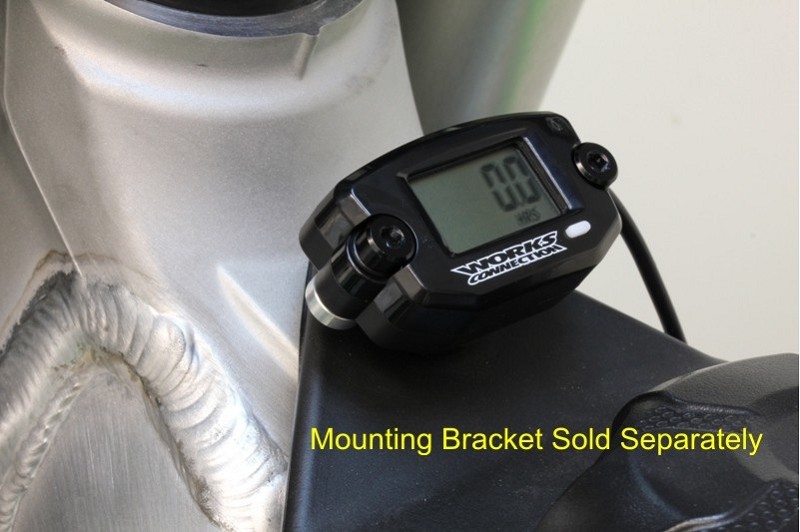 Urenteller > WORKS CONN. Hour/Tach Meter Res. Black Van Dijck